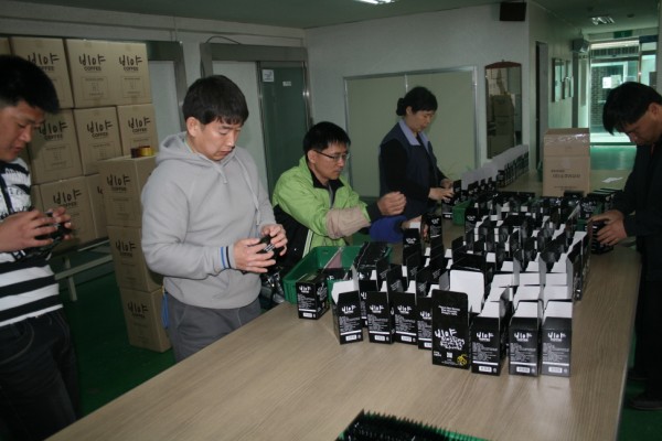 드립백 oem 하는 가족들 oem은 우리 손에~